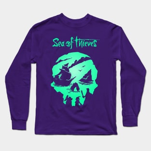 Sea of Thieves logo HD Long Sleeve T-Shirt